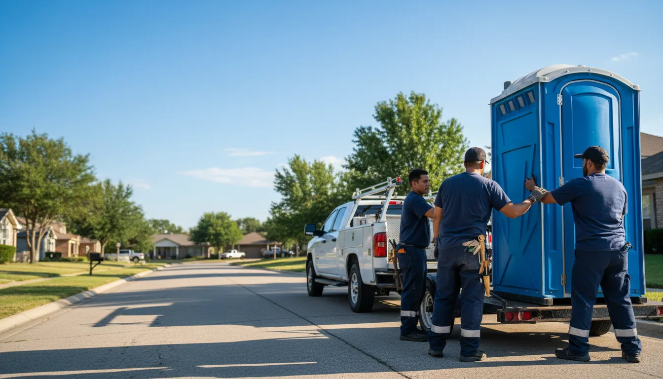 Portable Toilet Rental in Emden, IL near me